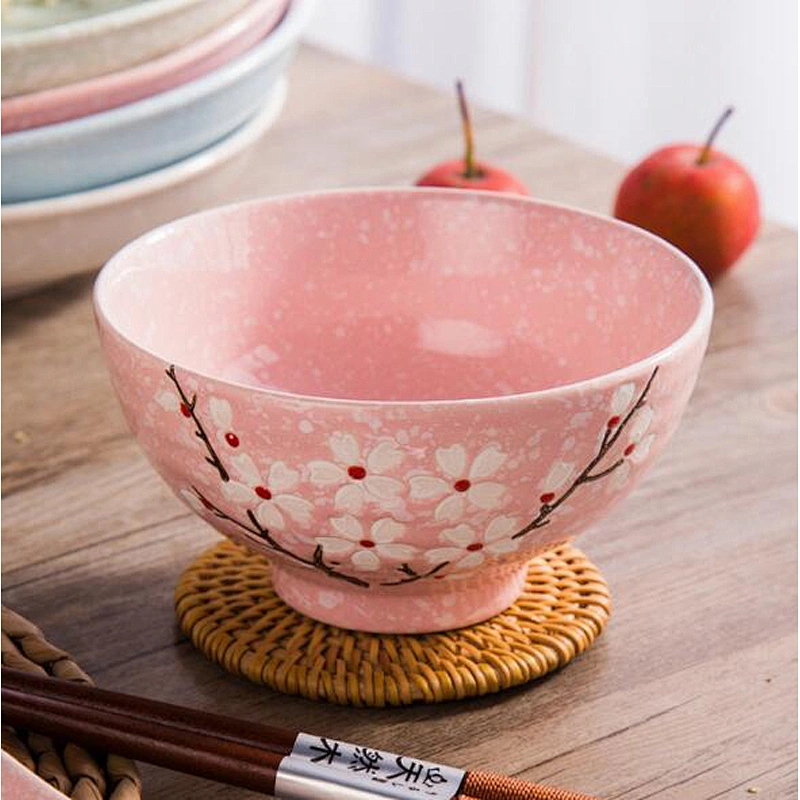2019 New Ceramic Bowl Porcelain Rice Bowl Wholesale Cheap Price Tableware