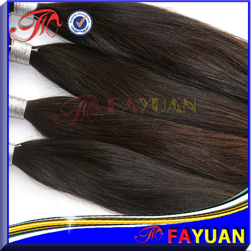 100% Filipino Virgin Hair Natural Color natural straight hair extensions