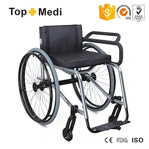 Aluminum lightweight sport and leisure fencing wheelchair