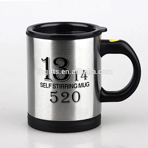 2018 Good quality best price 400ML SS Electric Shaker Coffee Cup with double wall