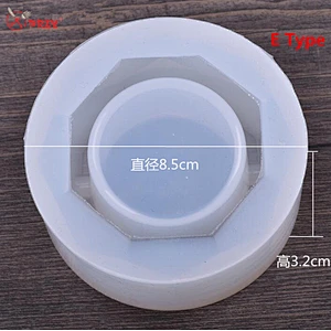 Crystal Ashtray mould Epoxy mold Office Ashtrays decorations Mold handmade ashtray silicone molds