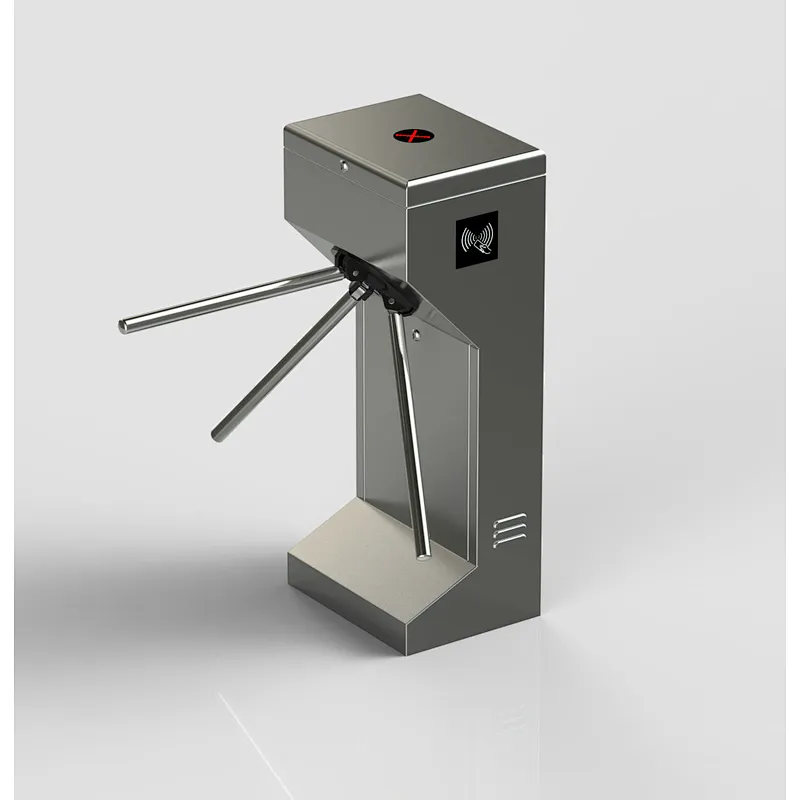 Electronic Tripod Turnstile Gate , Card Controlled Turnstile Entrance Gates
