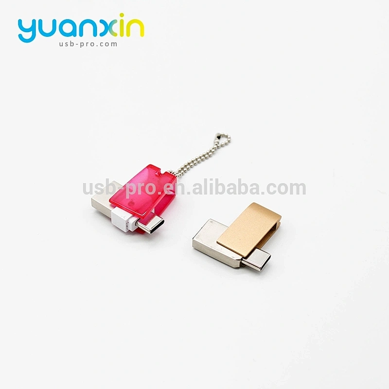 New Mini Swivel OTG Type C USB Flash Drive