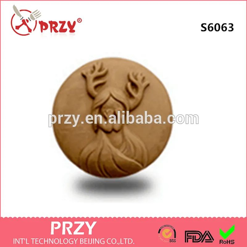 Round shape girl character silicone mold handmade soap mold
