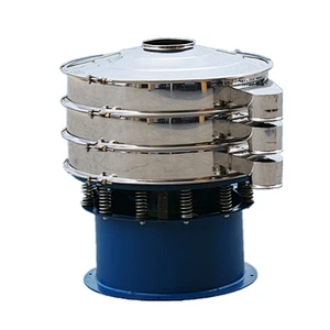 750w good power food, medicine rotatoy linear vibrating sieve filter