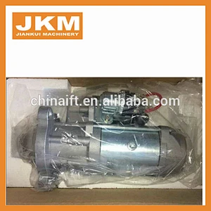 PC56-7 excavator OEM starting motor KT17490-6301-4 21W-54-46180 lock engine hood