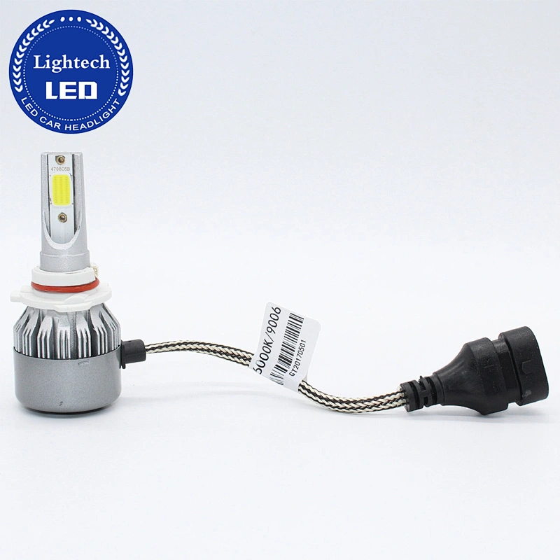 Cheaper Led Headlight All In One Car Accessories C6 LED Headlight H1 H3 H7 H4 H11 9005 9006 Car Led Headlamp