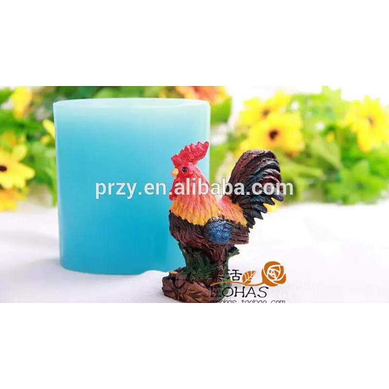 Chicken Silicone mold 3D chickens soap mould candle mould