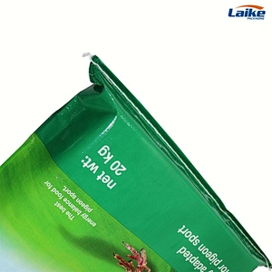Professional factory production  pigeon feed chicken dog food pp woven bag 10kg 20kg 50kg