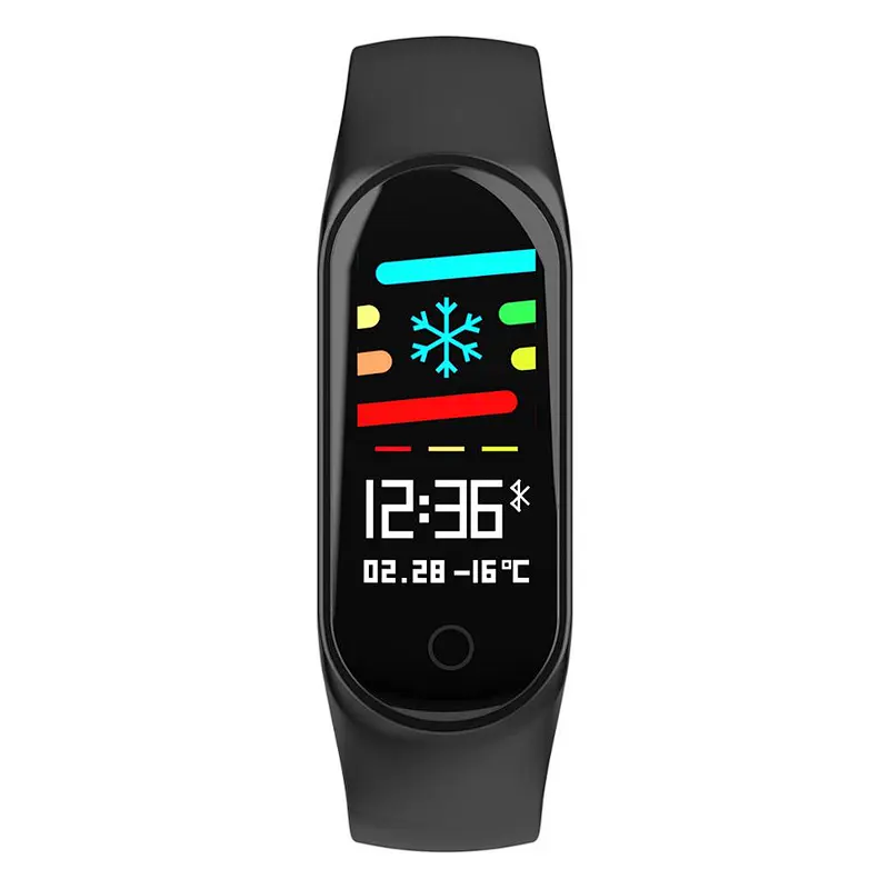 2019 New Bluetooth smart bracelet  fitness blood pressure with camera for men and women sports smart bracelet