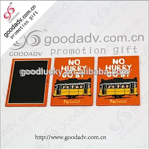 Promotional metal country souvenir custom tin fridge magnets sticker