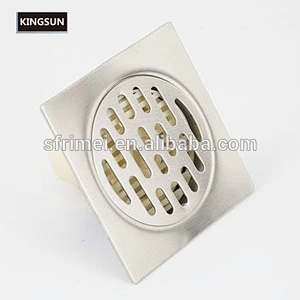 Factory Price Stainless Steel Shower Drains Plastic Water Seal Outdoor Floor Drain