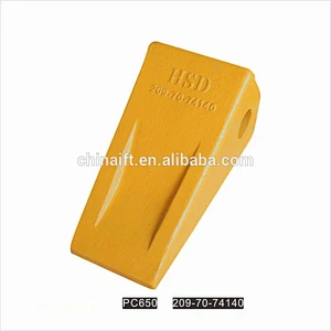 PC650 PC750LC-6 PC800-6 209-70-74140 bucker teeth dipper teeth for bucket