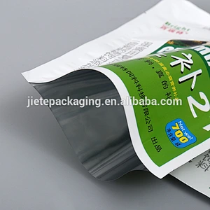 sealed plastic PE food package bag for feed