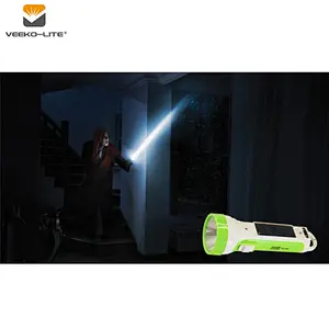2018 HOT SELLING 2 IN 1 800MAH LEAD-ACID RECHARGEABLE PLASTIC FLASHLIGHT 110 LUMEN