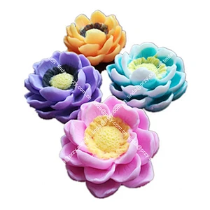 Magnolia Mold Flower candle Molds Soap Mould flower candle molds