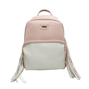 Cheap fashion good quality PVC backpack bag for ladies