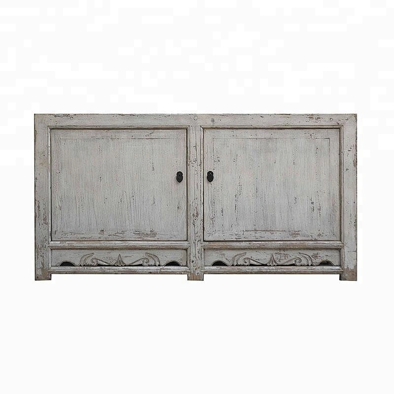 wholesale chinese antique reproduction shabby chic buffet storage store furniture