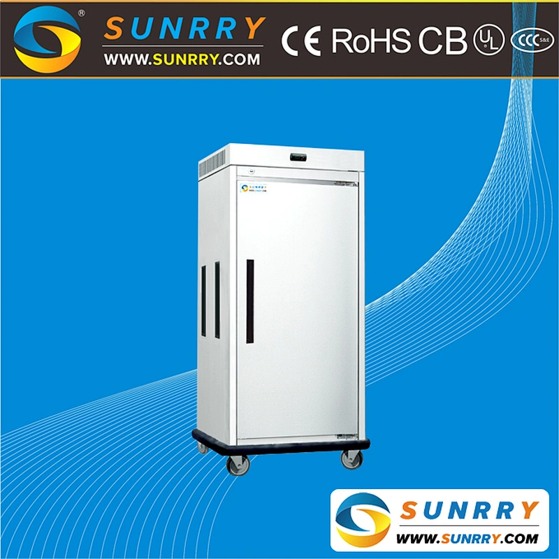 Warmer cart temperature range 78 ~ 82 food warmer cart GN pans 16*2/1 mobile food warmer cart for CE (SY-FWC16W SUNRRY)