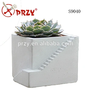 S9040 silicone molds concrete planter molds decorative Concrete Pot Molds Flower pot craft for sale