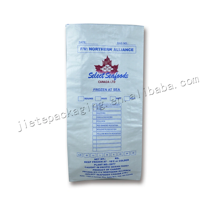 Superior quality customized gravure printing bopp laminated white plastic pp woven bag