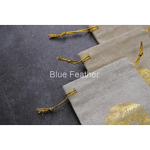 Linen Rope Bag Receive Bag Bunch Of Pocket Coirn Purse