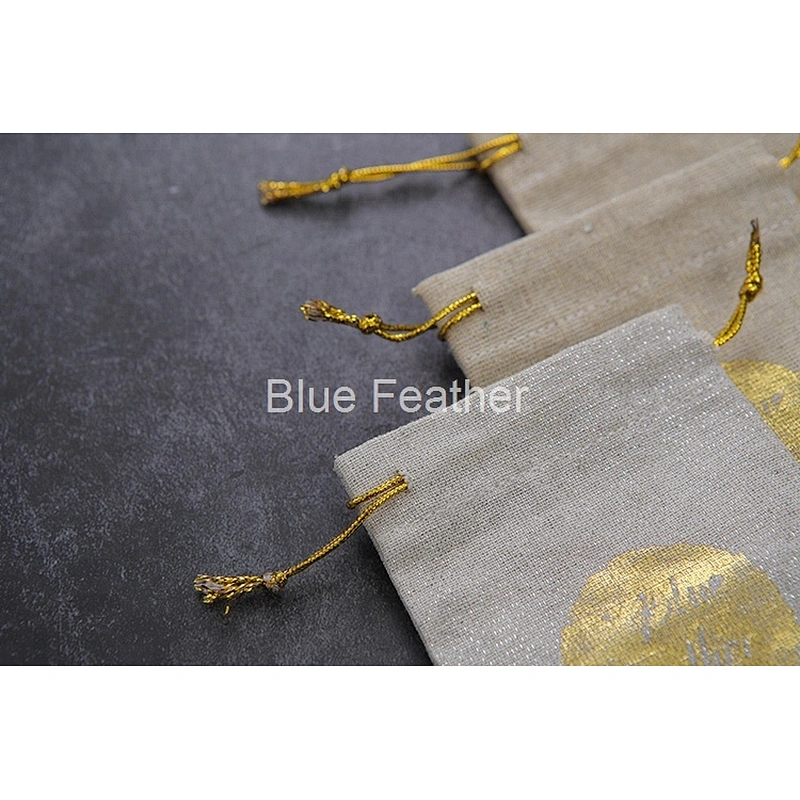 Linen Rope Bag Receive Bag Bunch Of Pocket Coirn Purse
