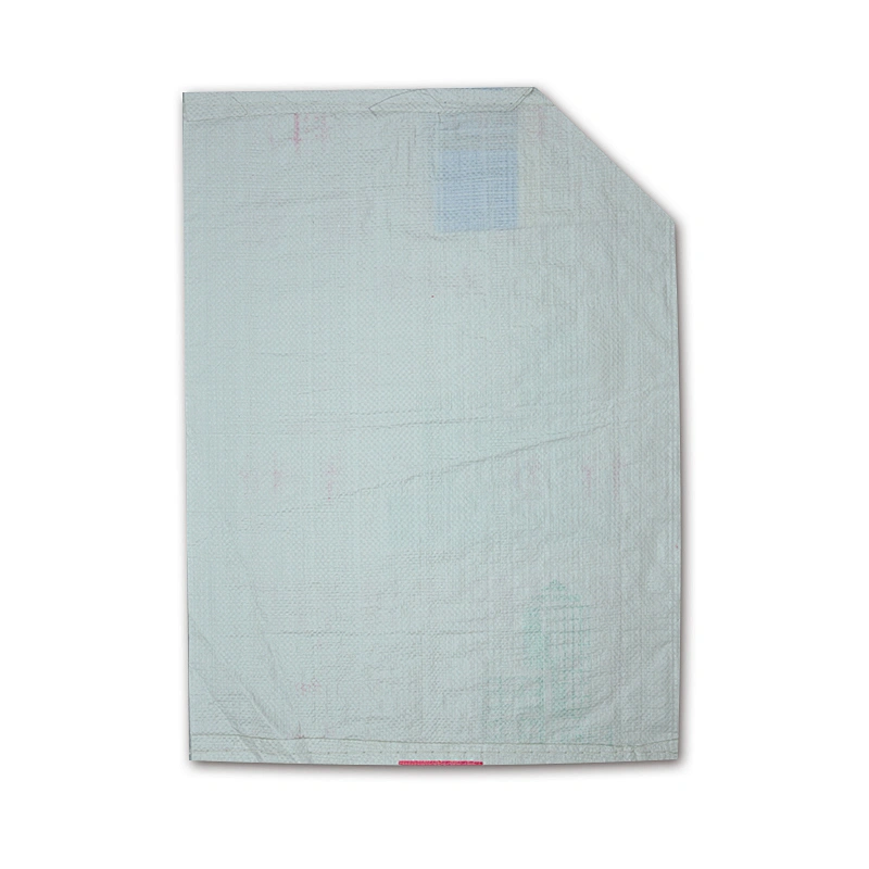 Low price construction use white plastic pp woven laminated cement packaging bag