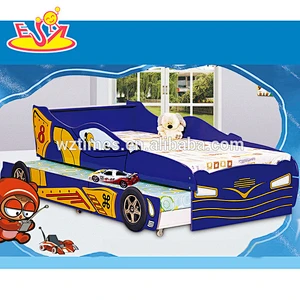 2018 wholesale children wooden bunk bed car design kids wooden bunk bed funny baby wooden bunk bed W08A047