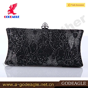Hot marketing 2017 Fashion New clutch bag in evening bag with lace for ladies