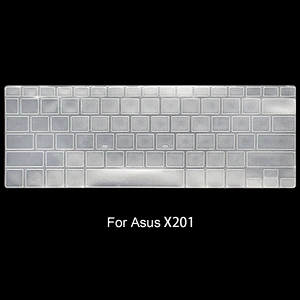 tpu keyboard dust cover laptop keyboard cover for asus keyboard  X201