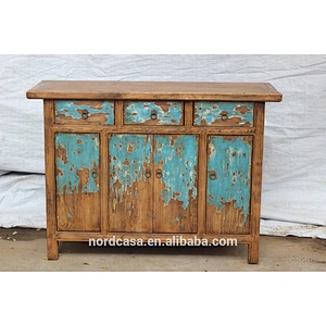 chinese songshi antique furniture solid wood matt living room furniture cabinet