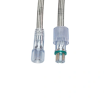 2pin 3pin 4 pin M16 led wire connector, 2 core male to female waterproof connector ip68 plastic cable connector
