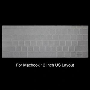 high clear keyboard cover custom keyboard skin soft tpu skin for macbook pro 13 with no touch bar keyboard protector