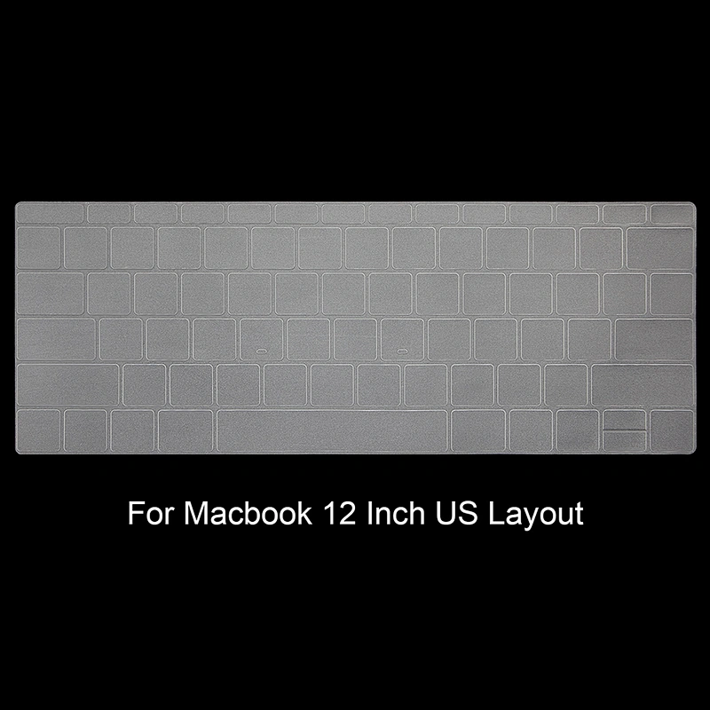 high clear keyboard cover custom keyboard skin soft tpu skin for macbook pro 13 with no touch bar keyboard protector
