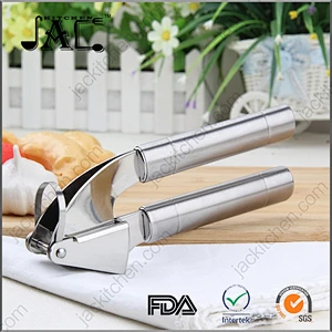 Gloriously Designed Stainless Steel Kitchen Garlic Press