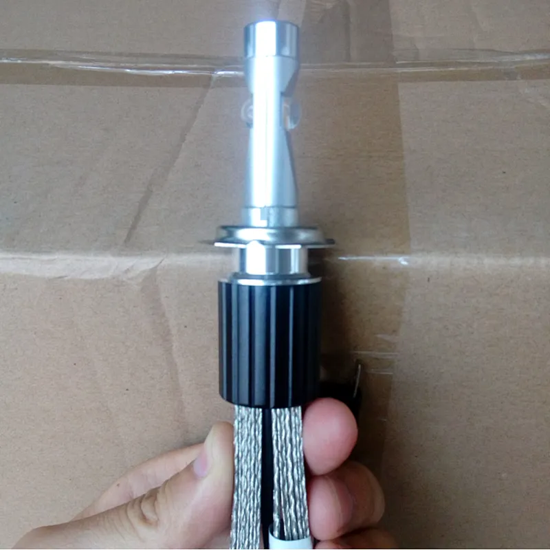 L7 4000K 5000K 6000K high Temperature 60W high power 6600lm 2017 hot salas car led headlight H7 led headlight bulbs