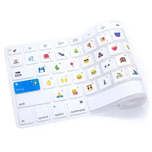 Cartoon Design Silicone Keyboard Covers laptop skin covers for Macbook pro 15 for cover for macbook pro 13