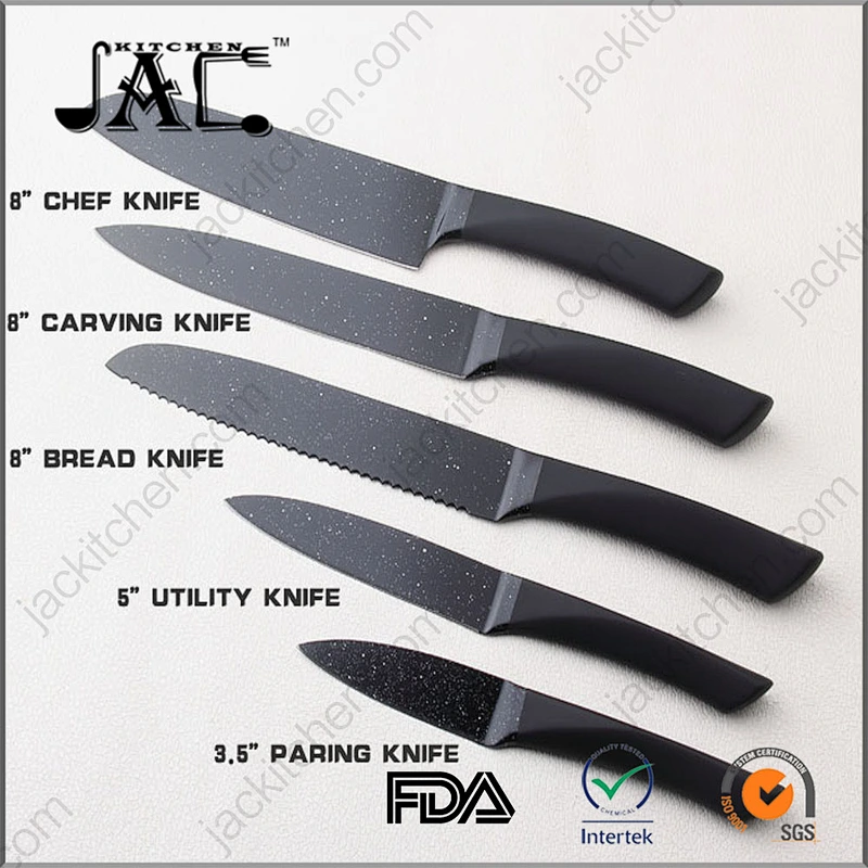 Professional Non Stick Coating Kitchen Knife Set