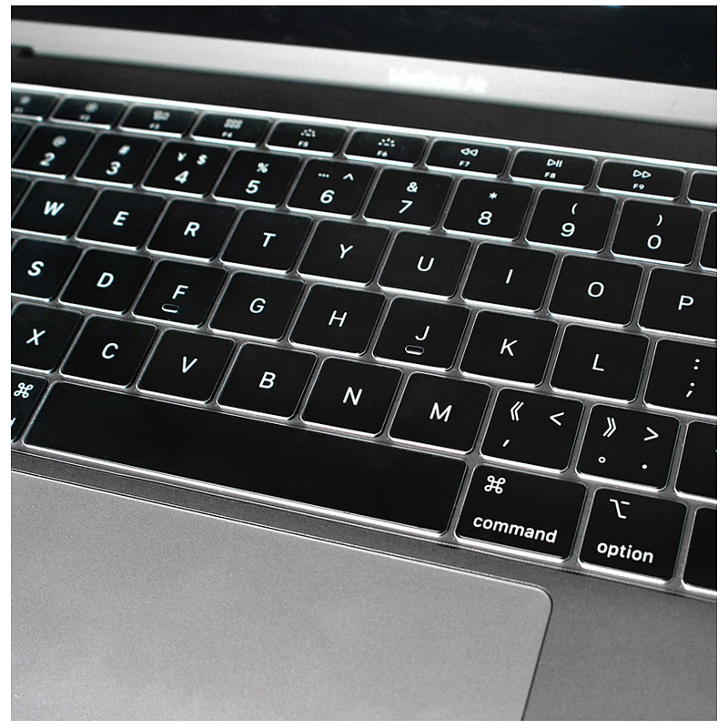 Waterproof Clear Transparent Laptop Keyboard Cover laptop skin For MacBook Air 13