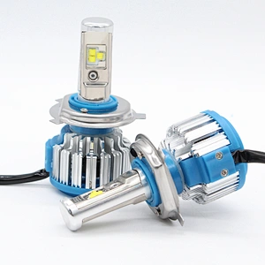 T1 Auto Car Fan H4 Turbo Led Headlight