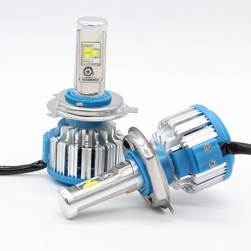 T1 Auto Car Fan H4 Turbo Led Headlight