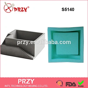 S5140 silicone concrete planter molds flower pot molds silicone material mold