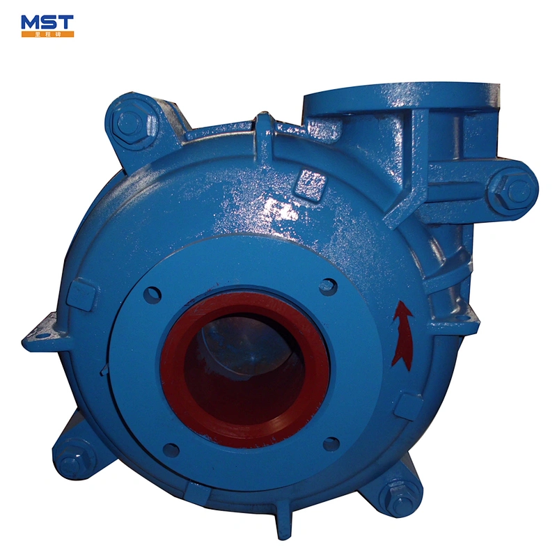 1 inch wear resistant diesel heavy duty horizontal slurry pump