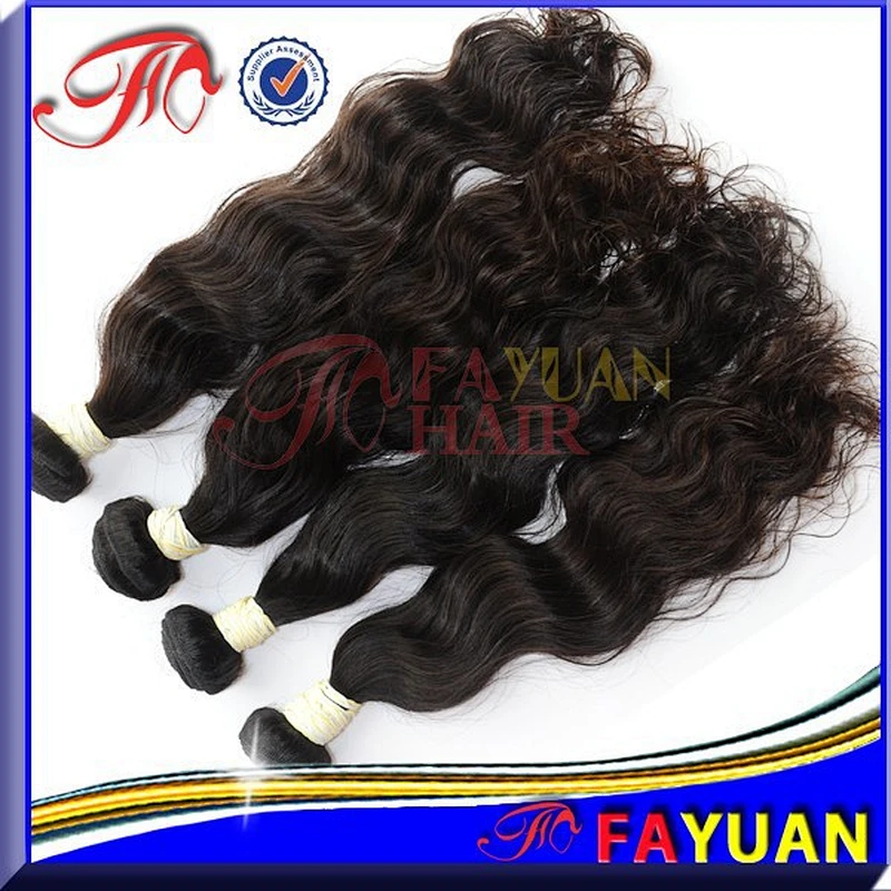 NO chemical proces intact cuticle 100% peruvian hair weave brands
