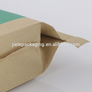 empty paper-plastic compound bags with valve port for building glue