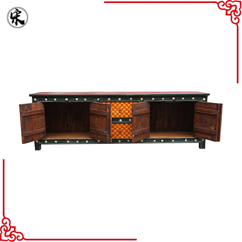 chinese antique reproduction solid wood pine furniture in stores