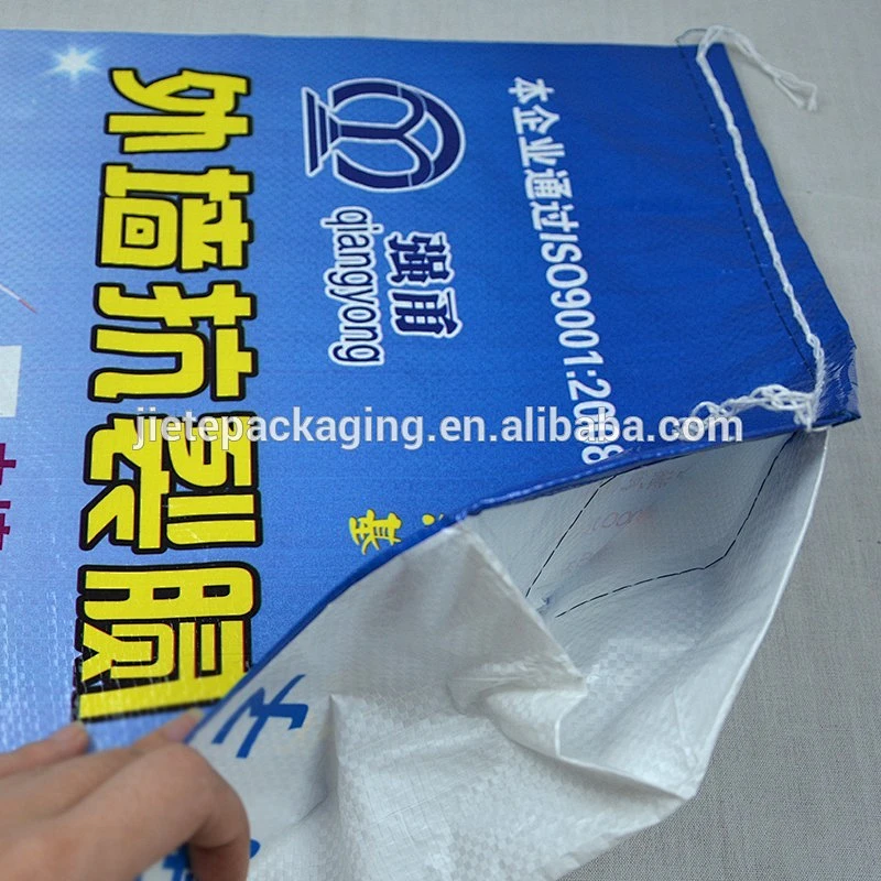 color printed bopp or matte laminated moisture proof cement, putty bags with valve port in packaging
