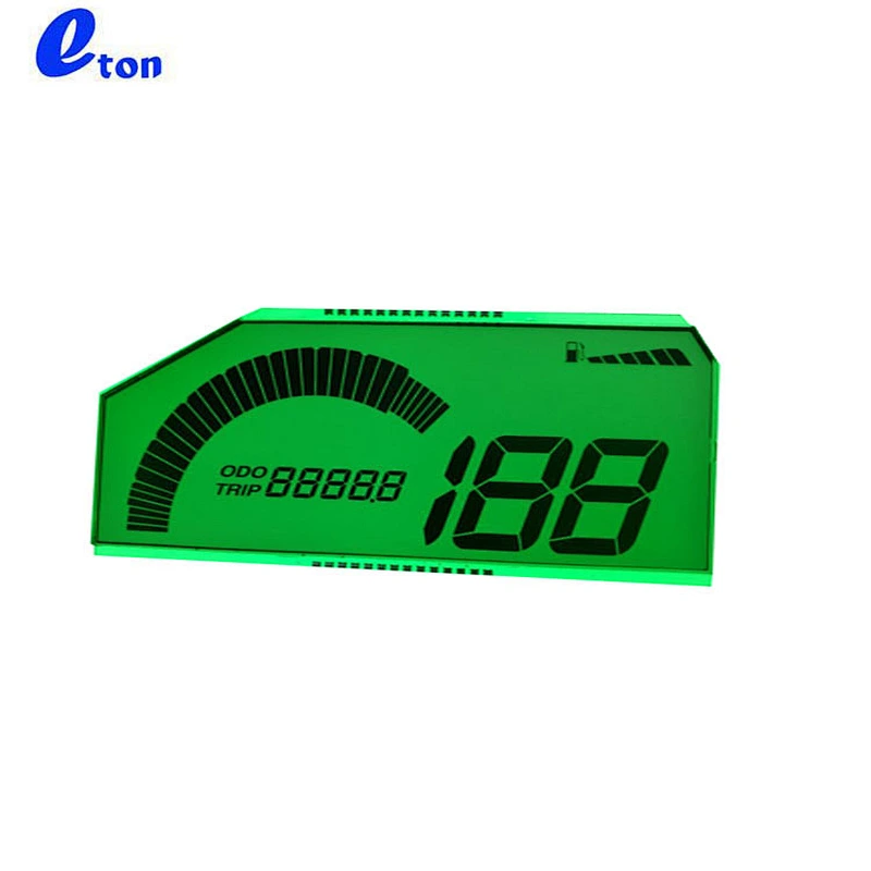 7 segment motorcycle speedometer htn lcd screen display