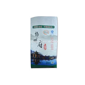 China supplier pp woven rice packing bag 25kg